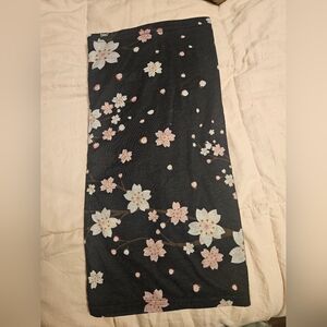 Floral Fleece Lined Neck Gaiter Scarf Winter Tactical Cold Weather